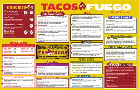 Fuego Tortilla Grill is the perfect place for mexican food, if you don't believe. . Fuego tortilla grillsan antonio menu